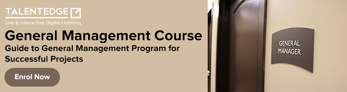 Online General Management Certification Program
